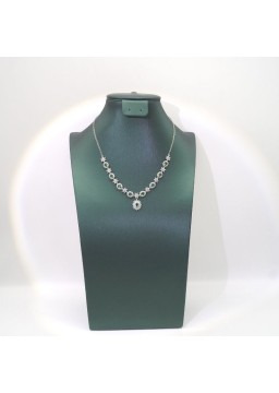 Natural emerald necklace