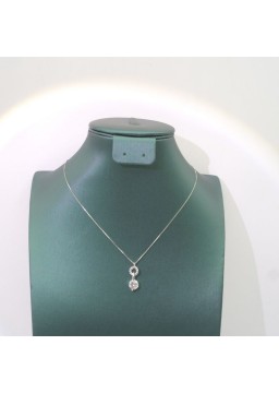 Natural Moissanite pendant necklace