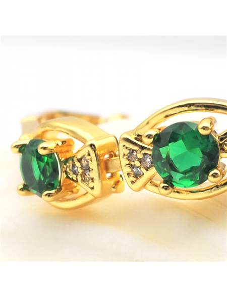 Green bow bracelet